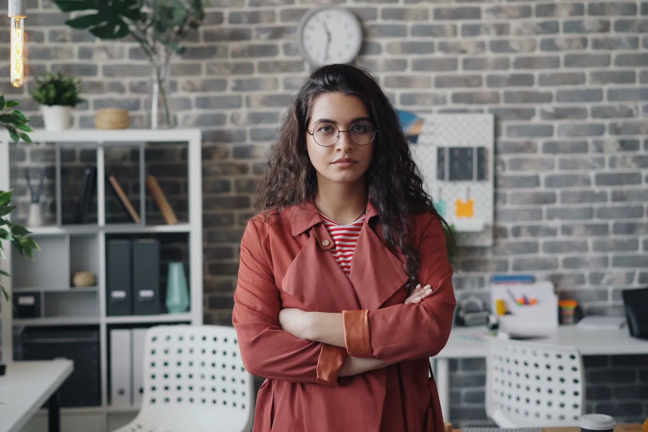 Australian small business owner standing in her studio, ready to sell online